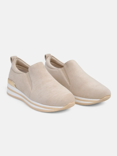 Royalfashion Women's eco suede loafers Rabbite