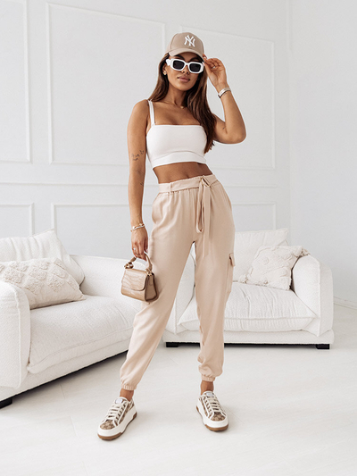 Royalfashion Women's fabric combat pants