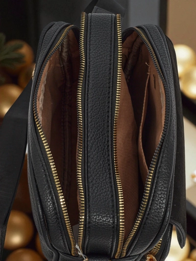 Liten dameveske i miljøvennlig skinn Avenne