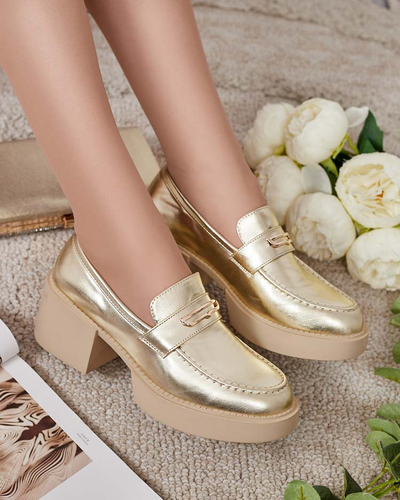 Royalfashion Sieviešu mokasīni uz staba Ralbali