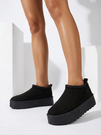 Royalfashion Sieviešu īsie zābaki a'la sniega zābaki Ozozi