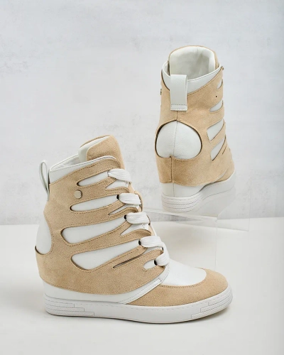 Royalfashion Sieviešu sportiskie zābaki uz papēža Pamstinsa