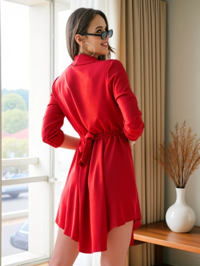 Royalfashion Elegant women's knee-length dress