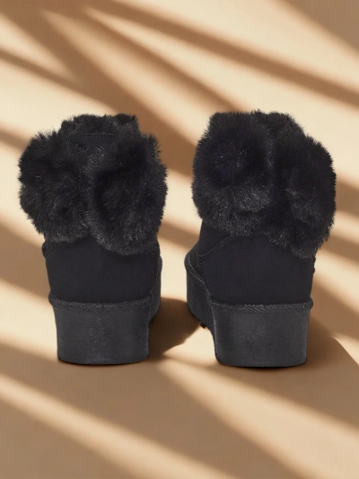 Royalfashion Women's boots a'la snow boots in black Goroggo