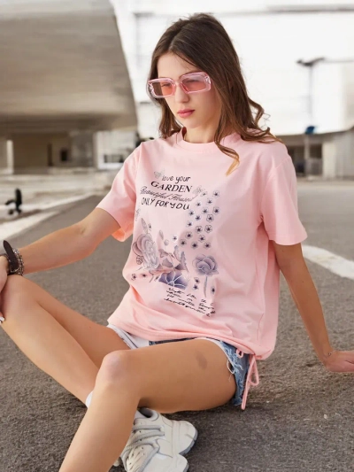 Royalfashion Women's Cotton T-shirt with Print