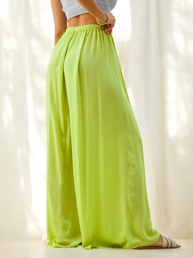 Royalfashion Viskozes taisnas sieviešu auduma bikses