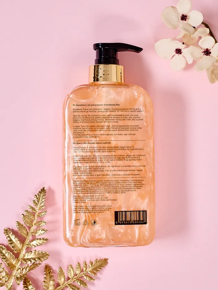 Luxelux Aromātiskais dušas gels zvaigžņotā naktī