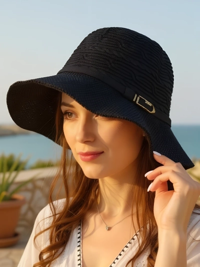 Royalfashion Women's hat decorated with a Lily Belle bow