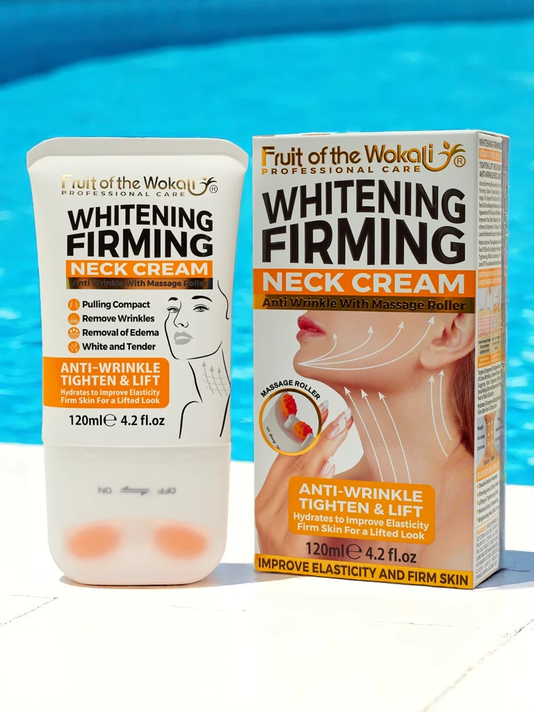 Lifting and Illuminating Neck Cream with Massager