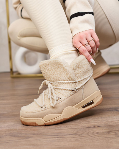 Royalfashion Women's snow boots in lilac Ludmivac
