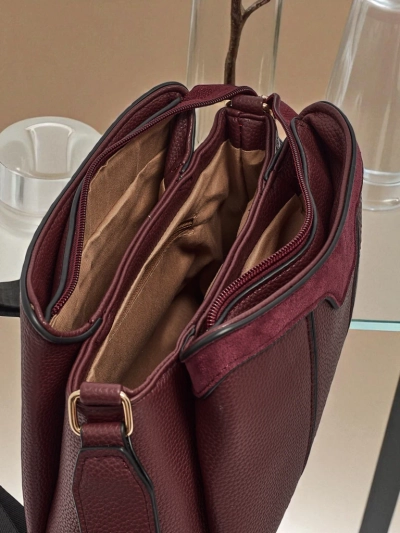 Small women's eco-leather handbag Novaria