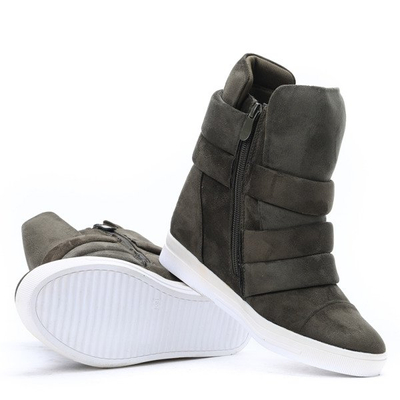 Zielone sneakersy Jane - Obuwie