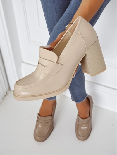 Royalfashion Women's Heeled Loafers Minerva