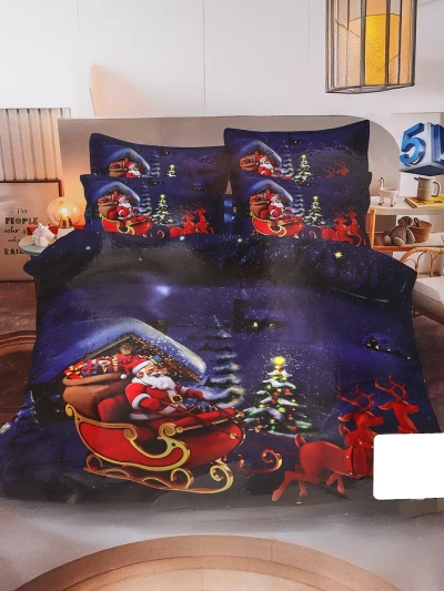 Royalfashion Christmas Bedding Set 160x200 3-Piece Set