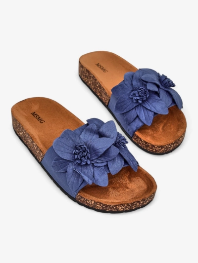 Royalfashion Women's sandals with flowers Foules