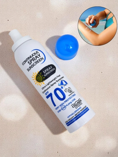 Saules aizsargkrēms aerosols 70 SPF ULTRA AIZSARDZĪBA ar kolagēnu