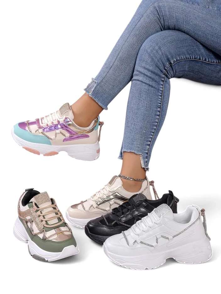 Royalfashion Colorful women's sneakers Casiia