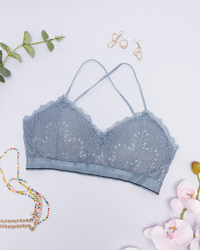 Sieviešu mežģīņu bralette krūšturis - apakšveļa