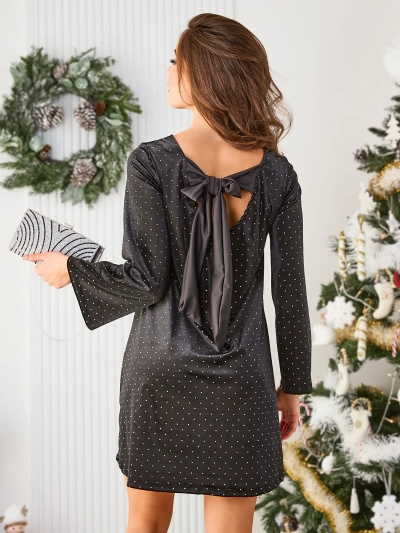 Royalfashion Sieviešu samta kleita