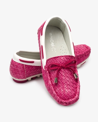 Детские мокасины цвета фуксии Dannad- Footwear