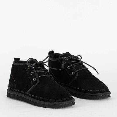 Vīriešu melni sniega zābaki Gavin - Footwear