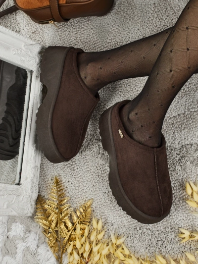 Noelina short women's faux snow boots with fur