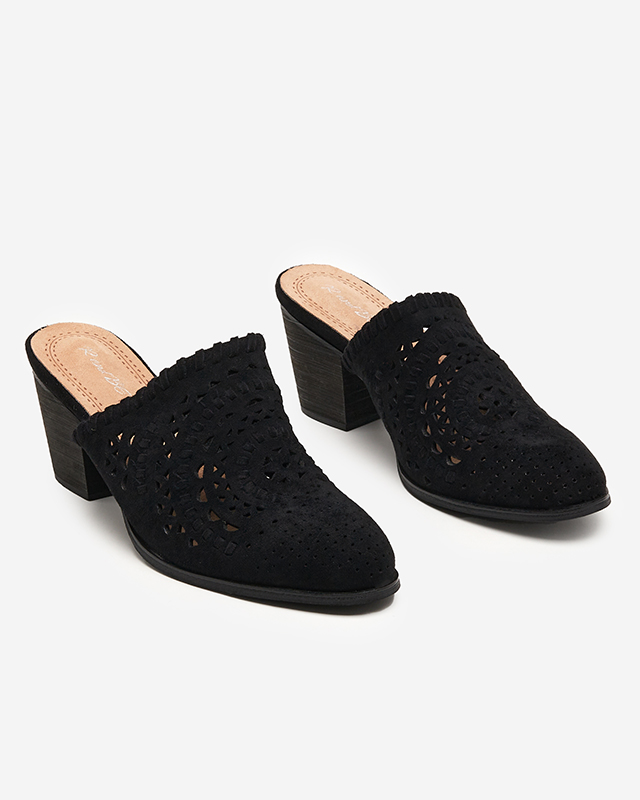 Black women's Aqarion high heel shoes - Footwear