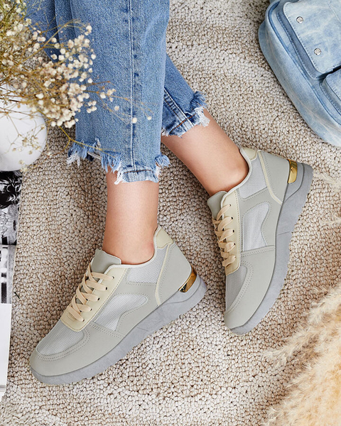 Women's eco-leather sports shoes Marhina - Footwear