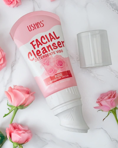 Cleansing moisturizing rose foam for face 85g