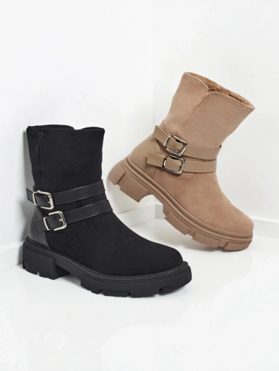 Women's High Eco Suede Ankle Boots Callire