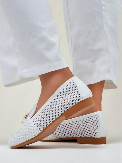 Royalfashion Ажурные женские мокасины Sallim