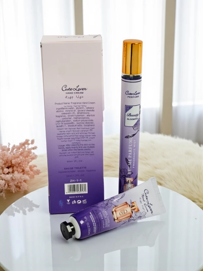 Seti ya CaleoLuna Blooming - Cream ya Mikono na Manukato, 30 ml, 35 ml