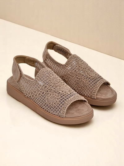 Royalfashion Women’s Levay openwork sandals with an upper