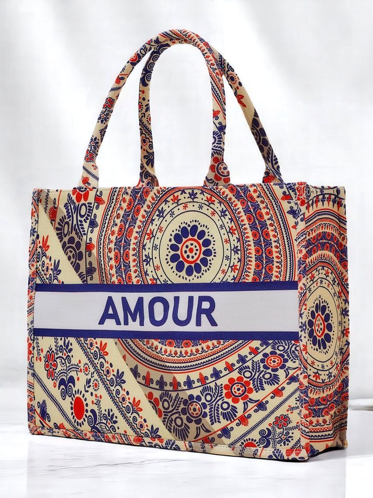 Royal Fashion Fabric Handbag Amour Vibes