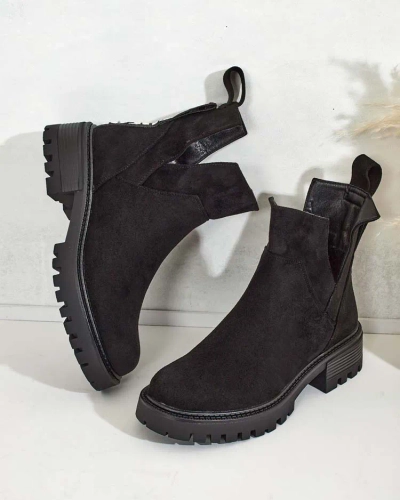 Royalfashion Women's Gorgie cutout boots