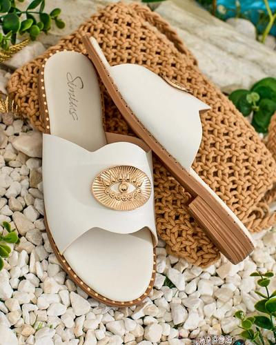 Royalfashion Женские шлепанцы на плоской подошве Olit