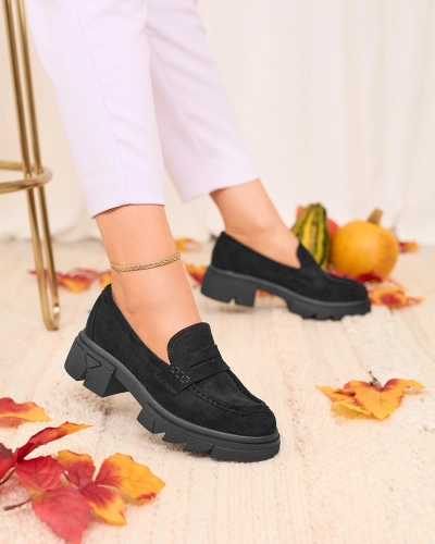 Royalfashion Melni sieviešu ažūra mokasīni Lace Glide