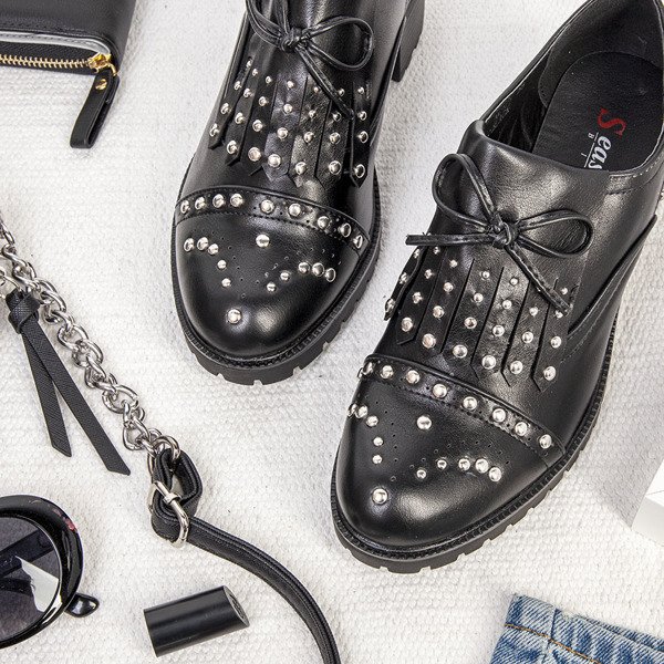 Черные полуботинки на толстой стойке Colorado - Обувь