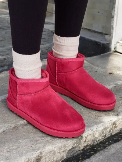 Royalfashion Short women's snow boots a'la Hozis
