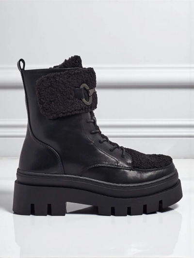 Women's Safil Worker Boots with Fur
