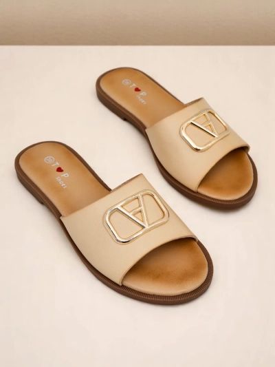 Royalfashion sieviešu čības Ohanna ar plakanu zolīti