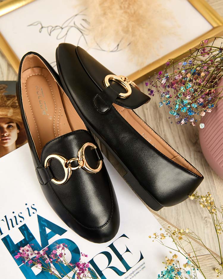 Royalfashion Мокасины с украшением на носу Abermes