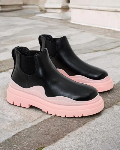 Royalfashion Women's slip-on boots Derri