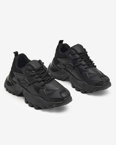 Black sports sneakers for women Bayart - Footwear