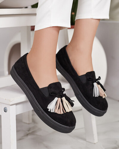 Royalfashion Sieviešu mokasīni ar pušķiem Bererto