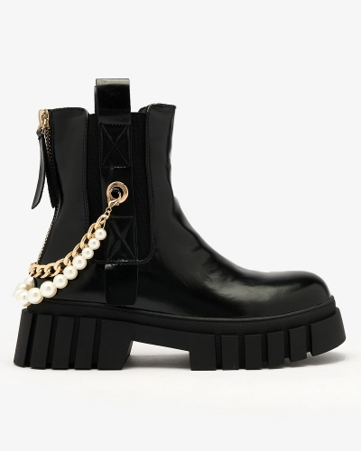 Royalfashion Black women's boots Zifosca