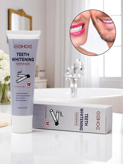 Stain-removing and whitening toothpaste