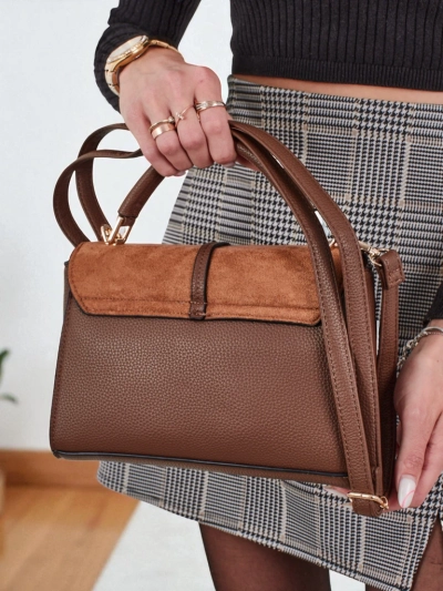Women's eco-leather handbag Sofia Black