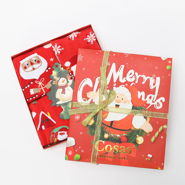 Christmas socks in a box of 4 / pack - Underwear