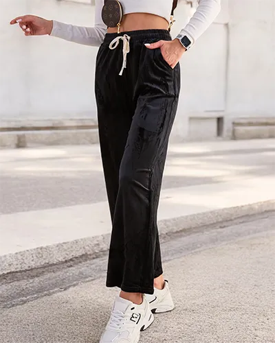 Royalfashion Women's sweatpants a'la velour